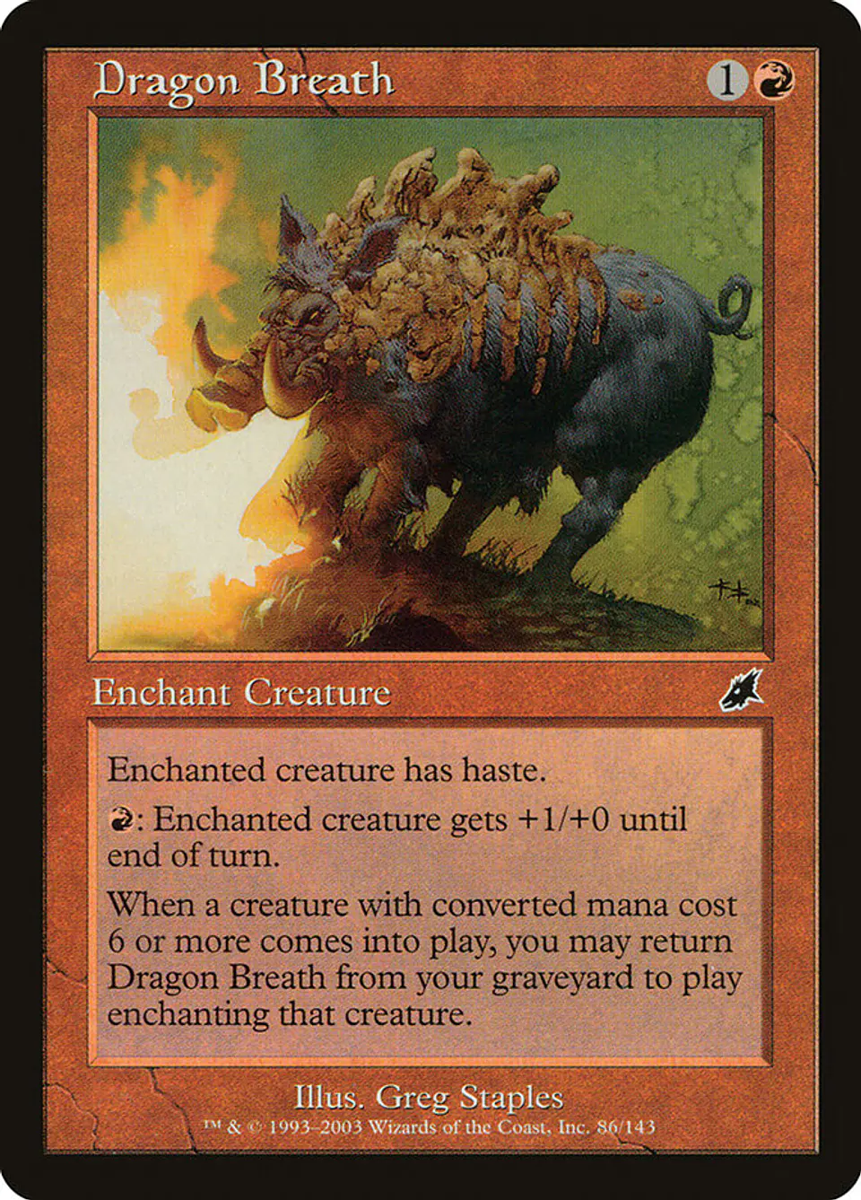 Dragon Breath (Retro Frame) 1