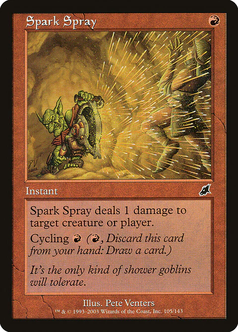 Spark Spray (Retro Frame)
