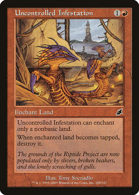 Uncontrolled Infestation (Retro Frame)