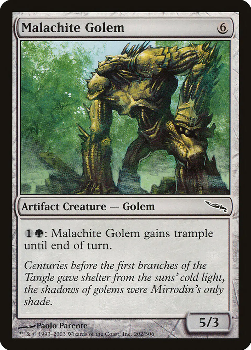 Malachite Golem 1