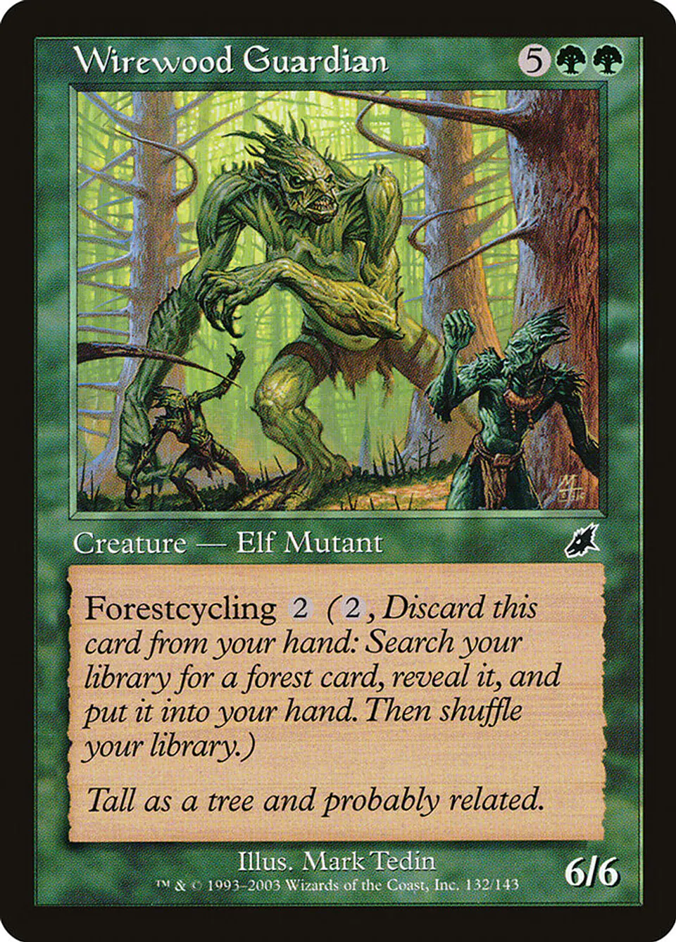 Wirewood Guardian (Retro Frame) 1