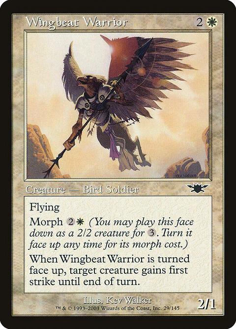 Wingbeat Warrior (Retro Frame)