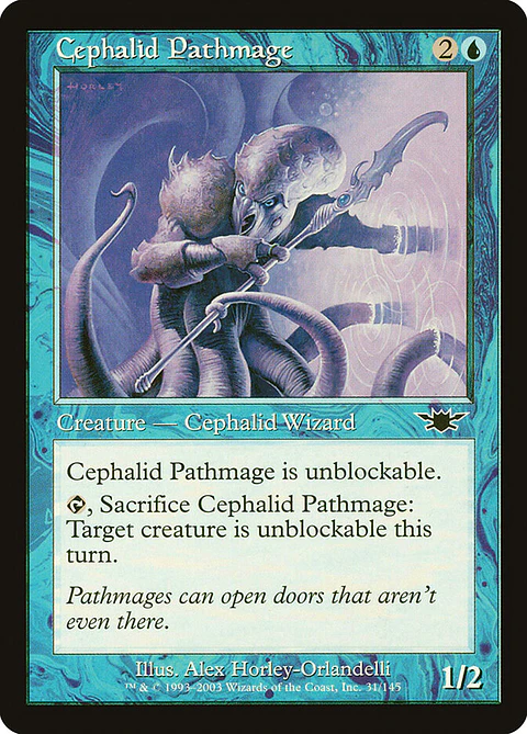 Cephalid Pathmage (Retro Frame)