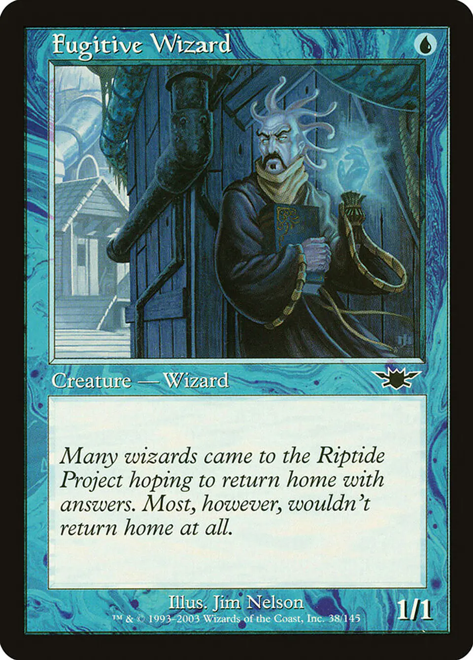 Fugitive Wizard (Retro Frame) 1