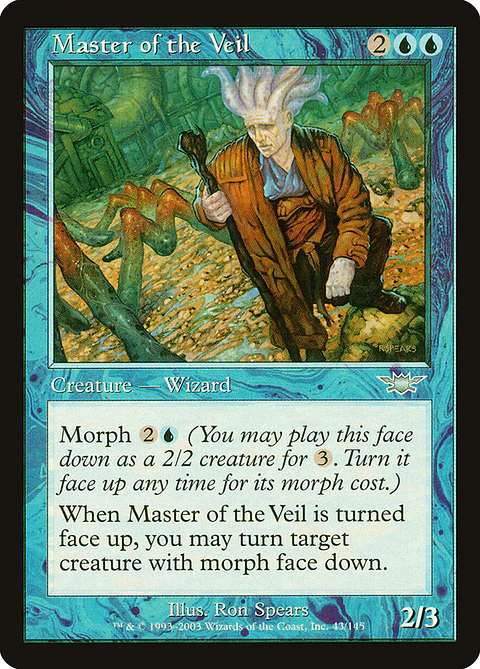 Master of the Veil (Retro Frame)