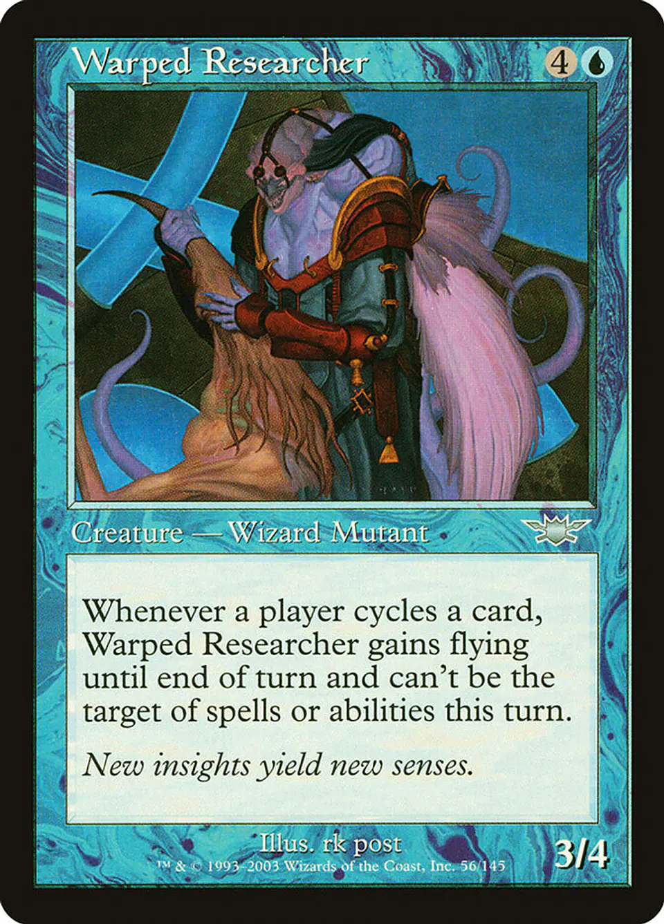 Warped Researcher (Retro Frame) 1