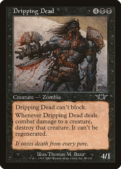 Dripping Dead (Retro Frame)