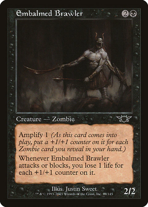 Embalmed Brawler (Retro Frame)