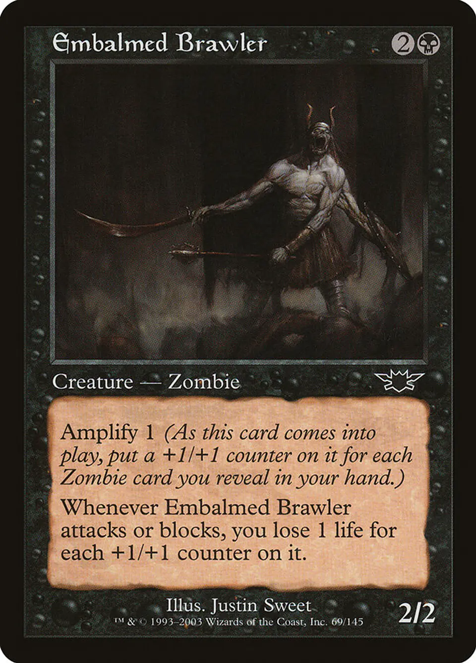 Embalmed Brawler (Retro Frame) 1