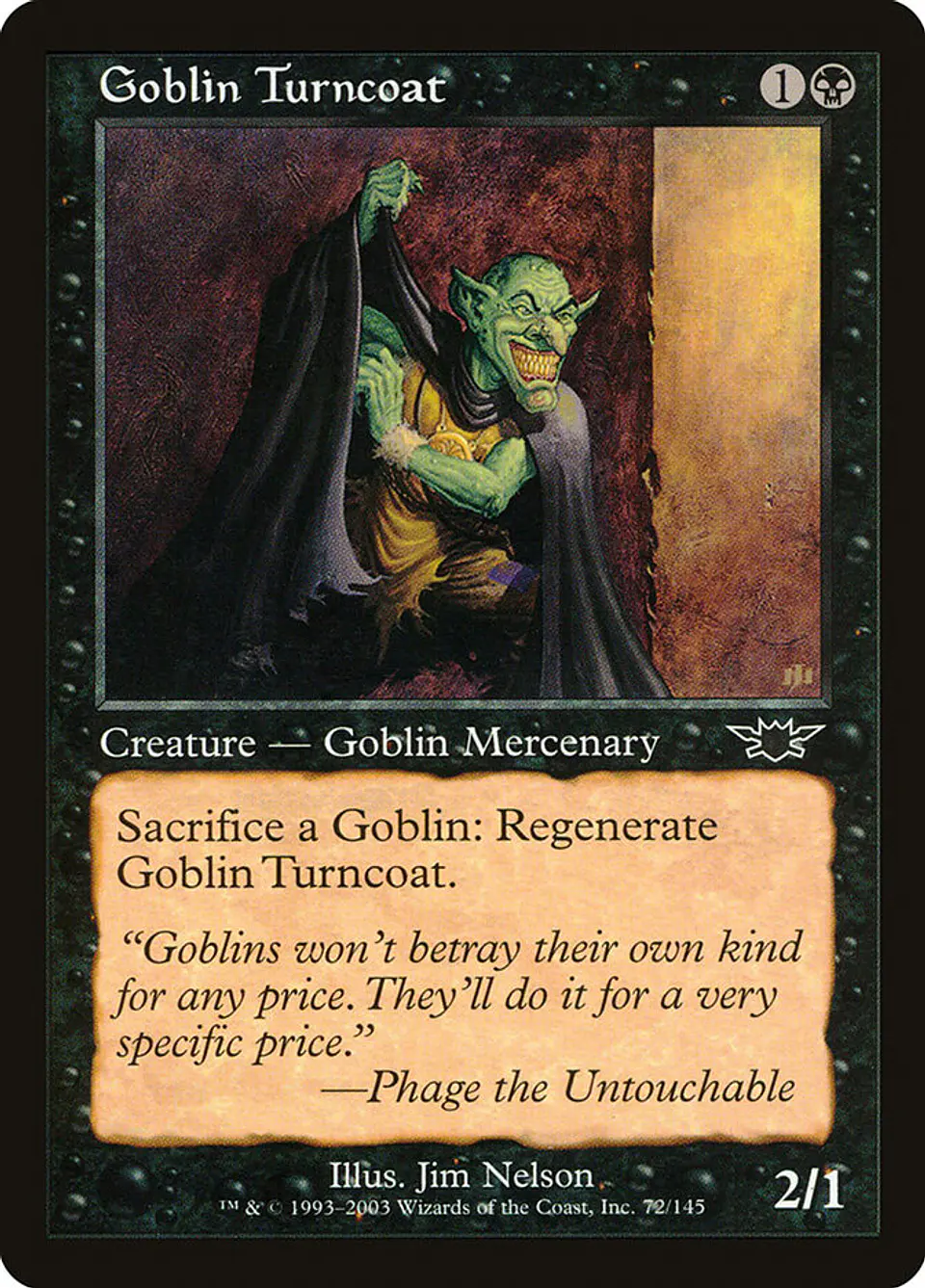 Goblin Turncoat (Retro Frame) 1