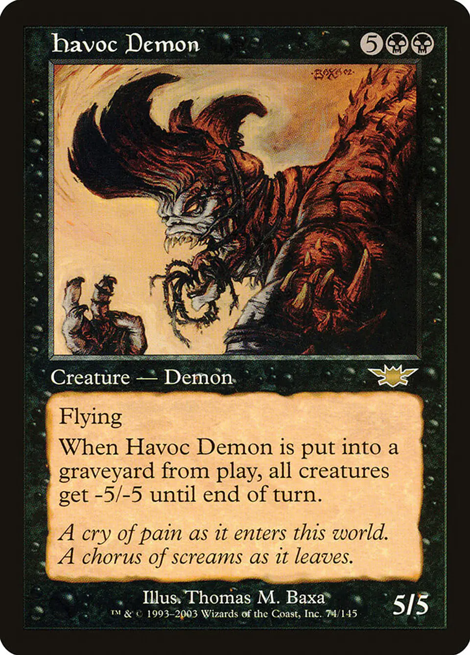 Havoc Demon (Retro Frame) 1
