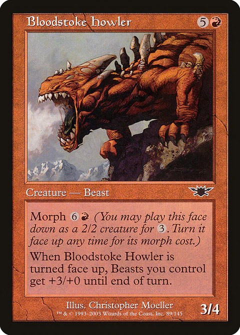 Bloodstoke Howler (Retro Frame)