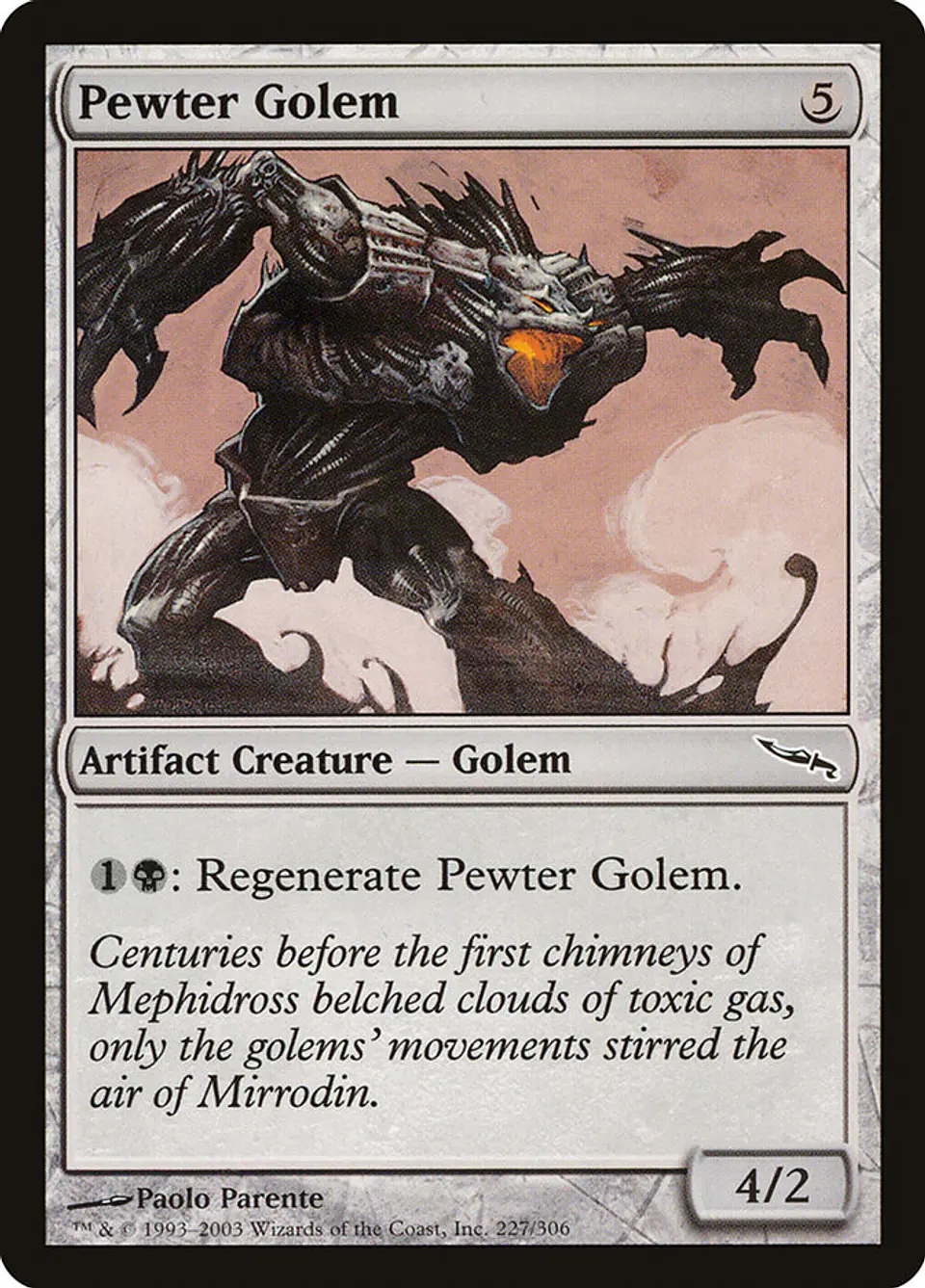 Pewter Golem 1