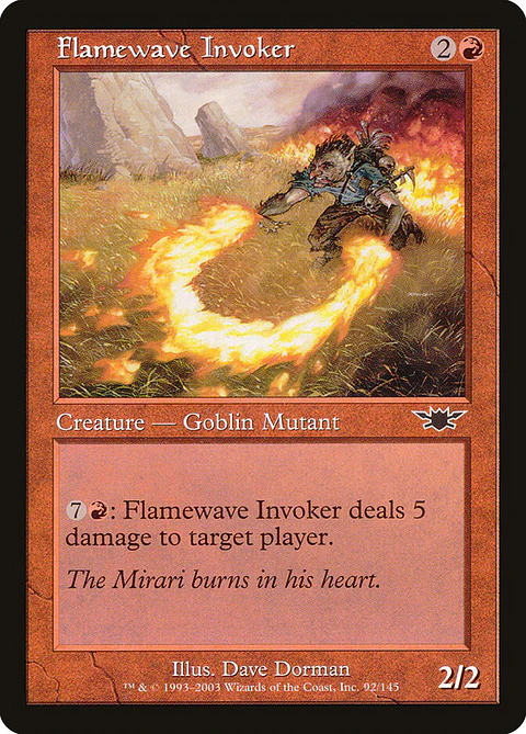 Flamewave Invoker (Retro Frame)