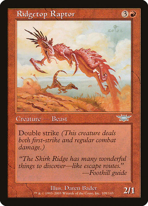 Ridgetop Raptor (Retro Frame)