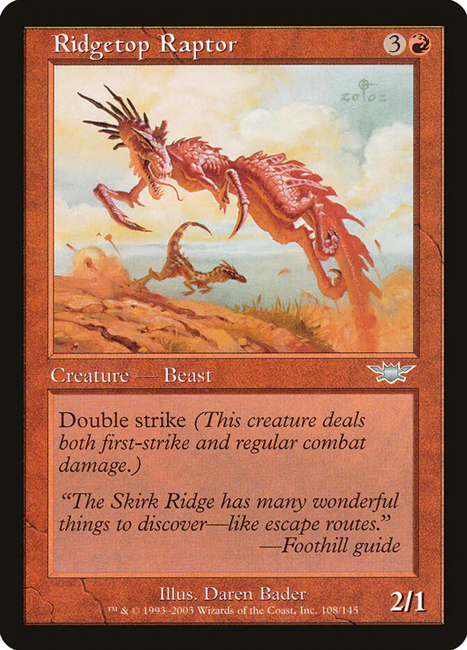 Ridgetop Raptor (Retro Frame) 1