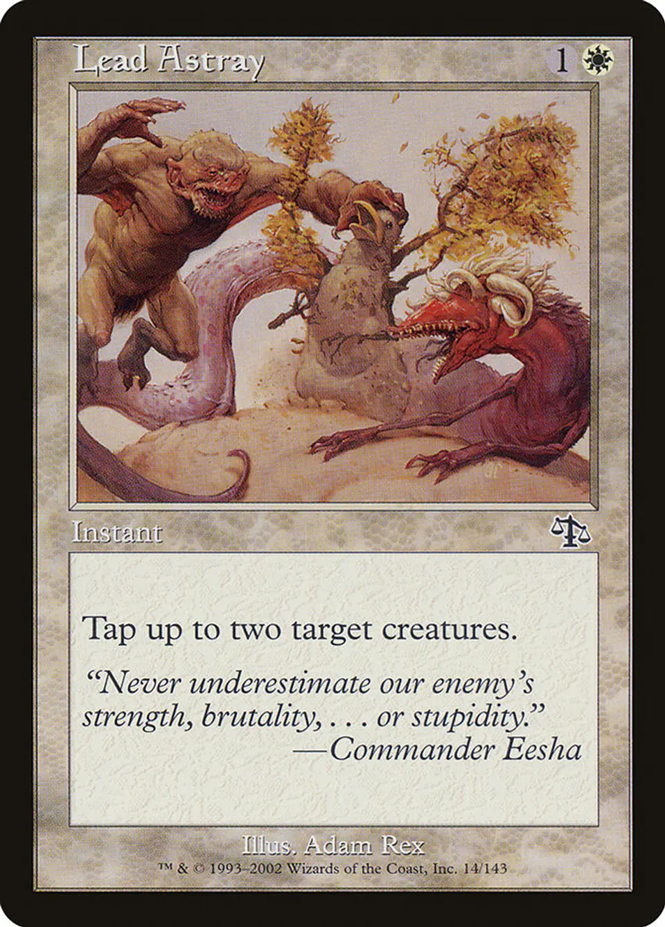 Lead Astray (Retro Frame) 1