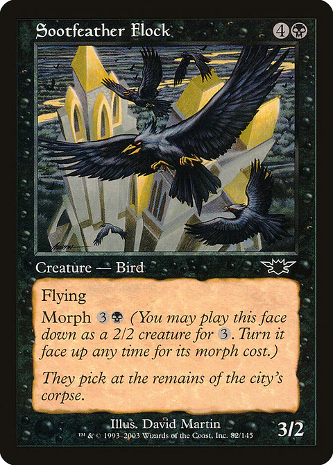 Sootfeather Flock (Retro Frame)
