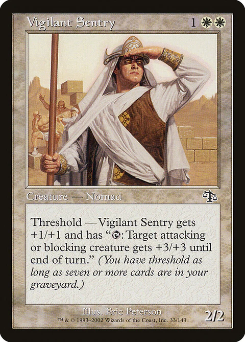 Vigilant Sentry (Retro Frame)
