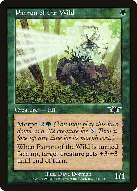 Patron of the Wild (Retro Frame)