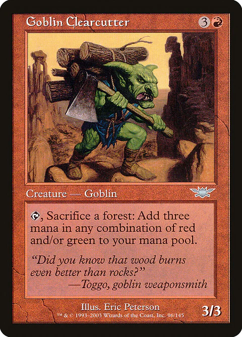 Goblin Clearcutter (Retro Frame)
