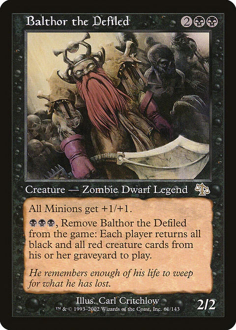 Balthor the Defiled (Retro Frame)
