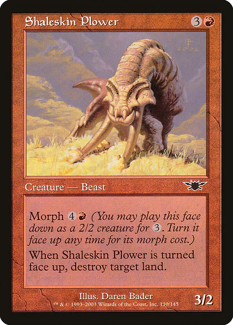 Shaleskin Plower (Retro Frame)