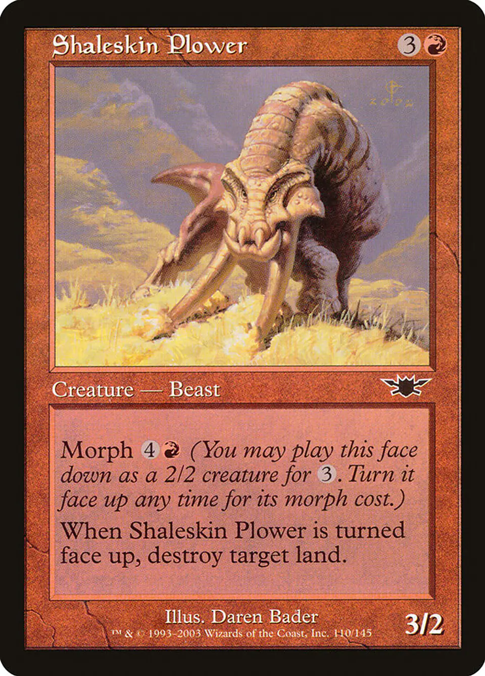 Shaleskin Plower (Retro Frame) 1