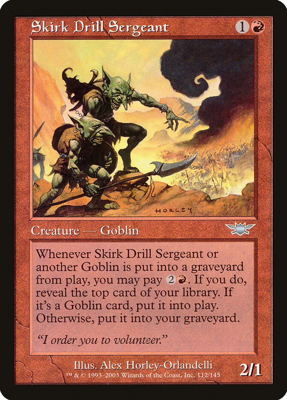 Skirk Drill Sergeant (Retro Frame) 1