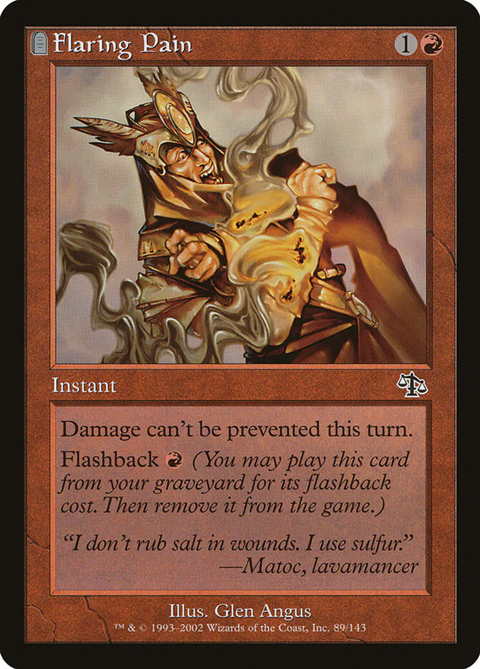 Flaring Pain (Retro Frame) 1