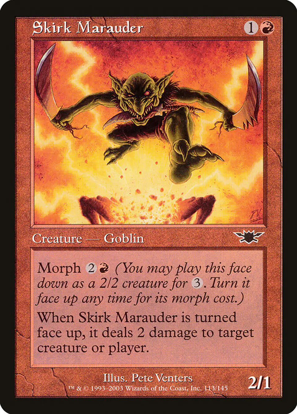 Skirk Marauder (Retro Frame) 1