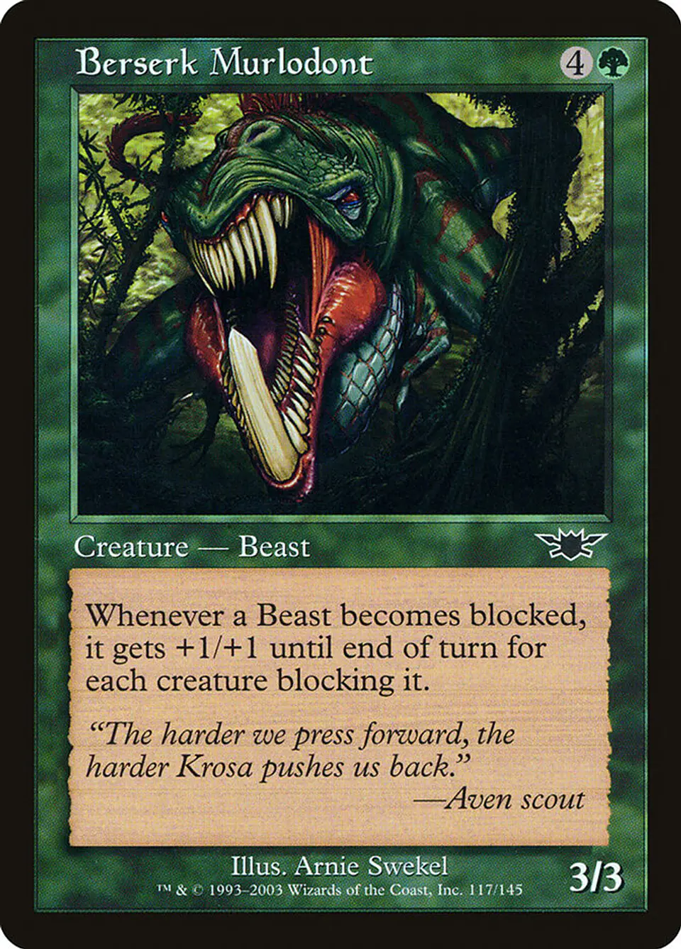 Berserk Murlodont (Retro Frame) 1