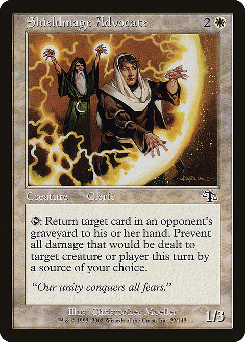 Shieldmage Advocate (Retro Frame)