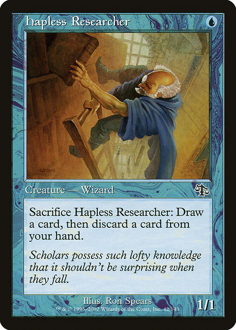 Hapless Researcher (Retro Frame)
