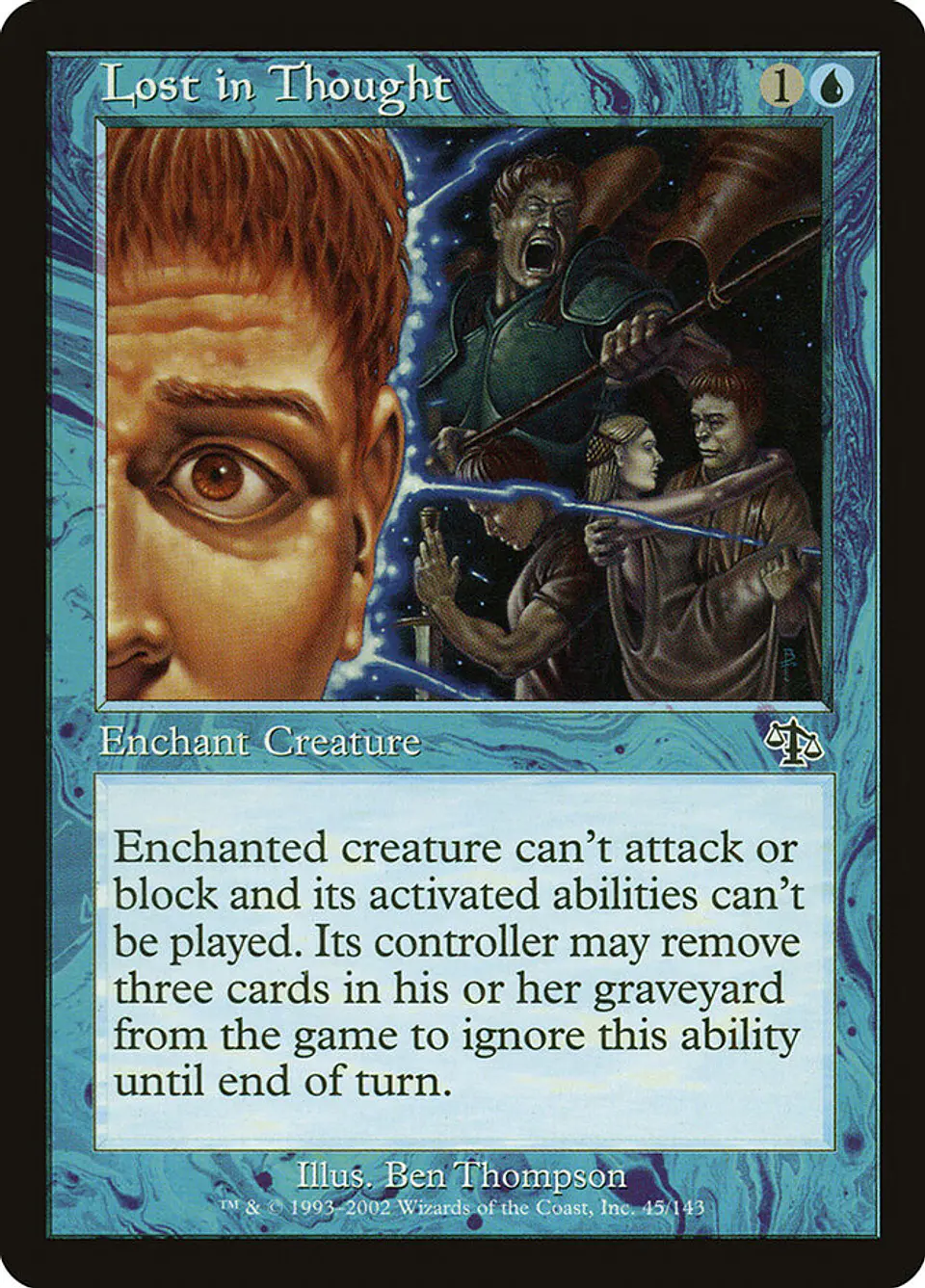 Lost in Thought (Retro Frame) 1