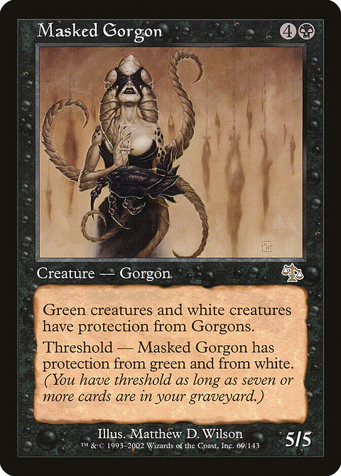 Masked Gorgon (Retro Frame)