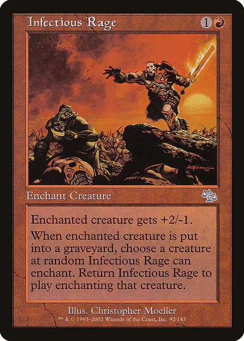 Infectious Rage (Retro Frame)