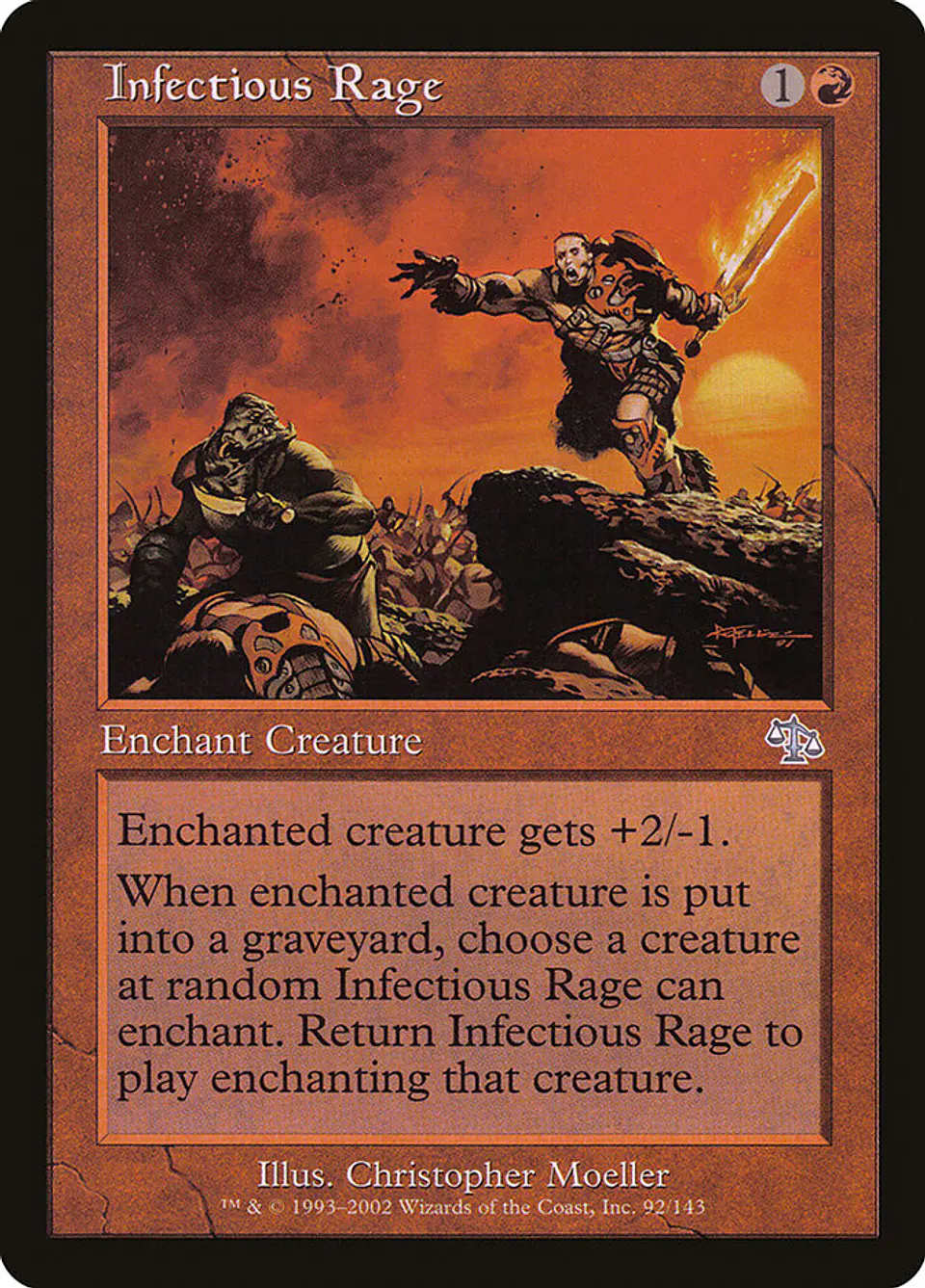 Infectious Rage (Retro Frame) 1