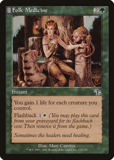 Folk Medicine (Retro Frame)