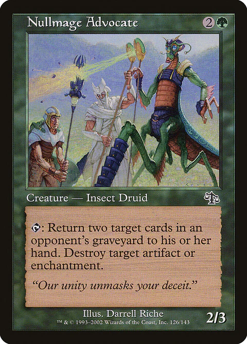 Nullmage Advocate (Retro Frame)
