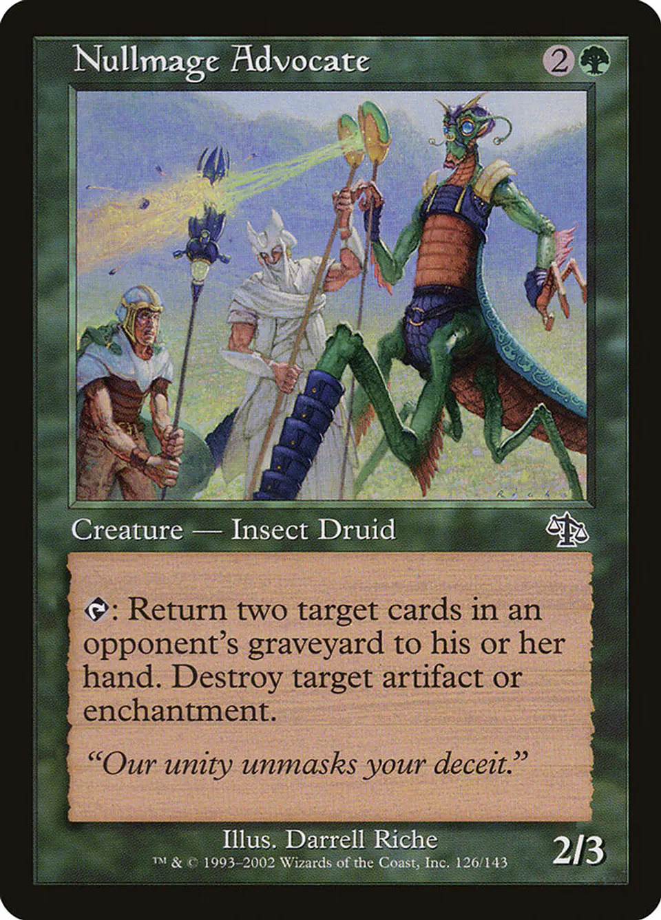 Nullmage Advocate (Retro Frame) 1