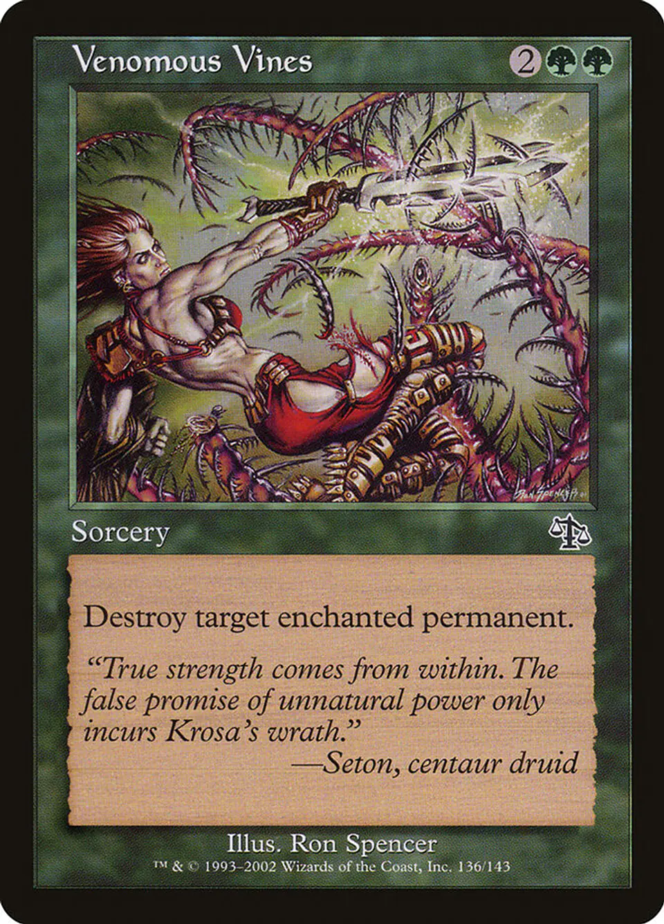 Venomous Vines (Retro Frame) 1
