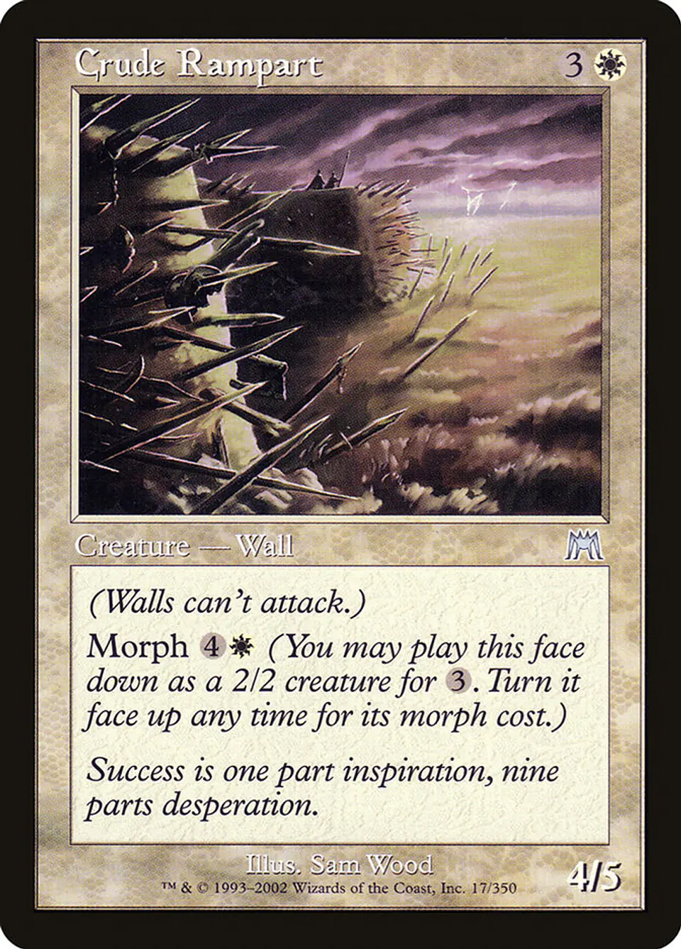 Crude Rampart (Retro Frame) 1