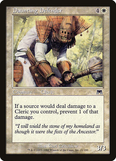 Daunting Defender (Retro Frame)
