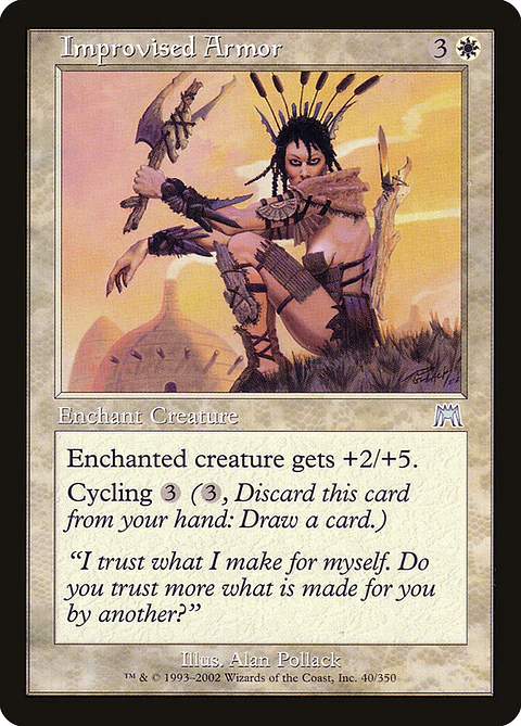 Improvised Armor (Retro Frame)
