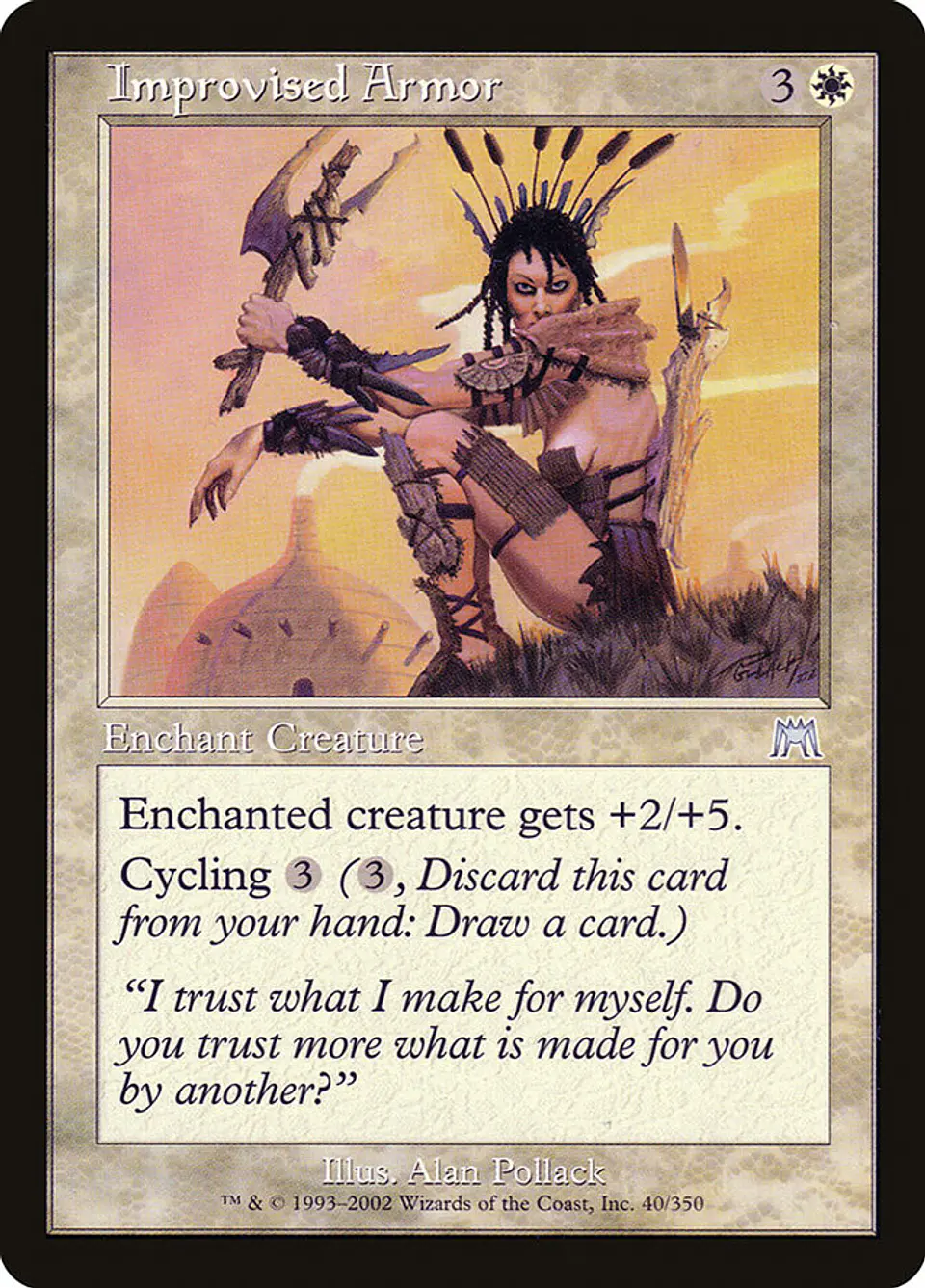 Improvised Armor (Retro Frame) 1