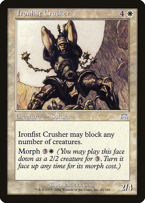 Ironfist Crusher (Retro Frame)