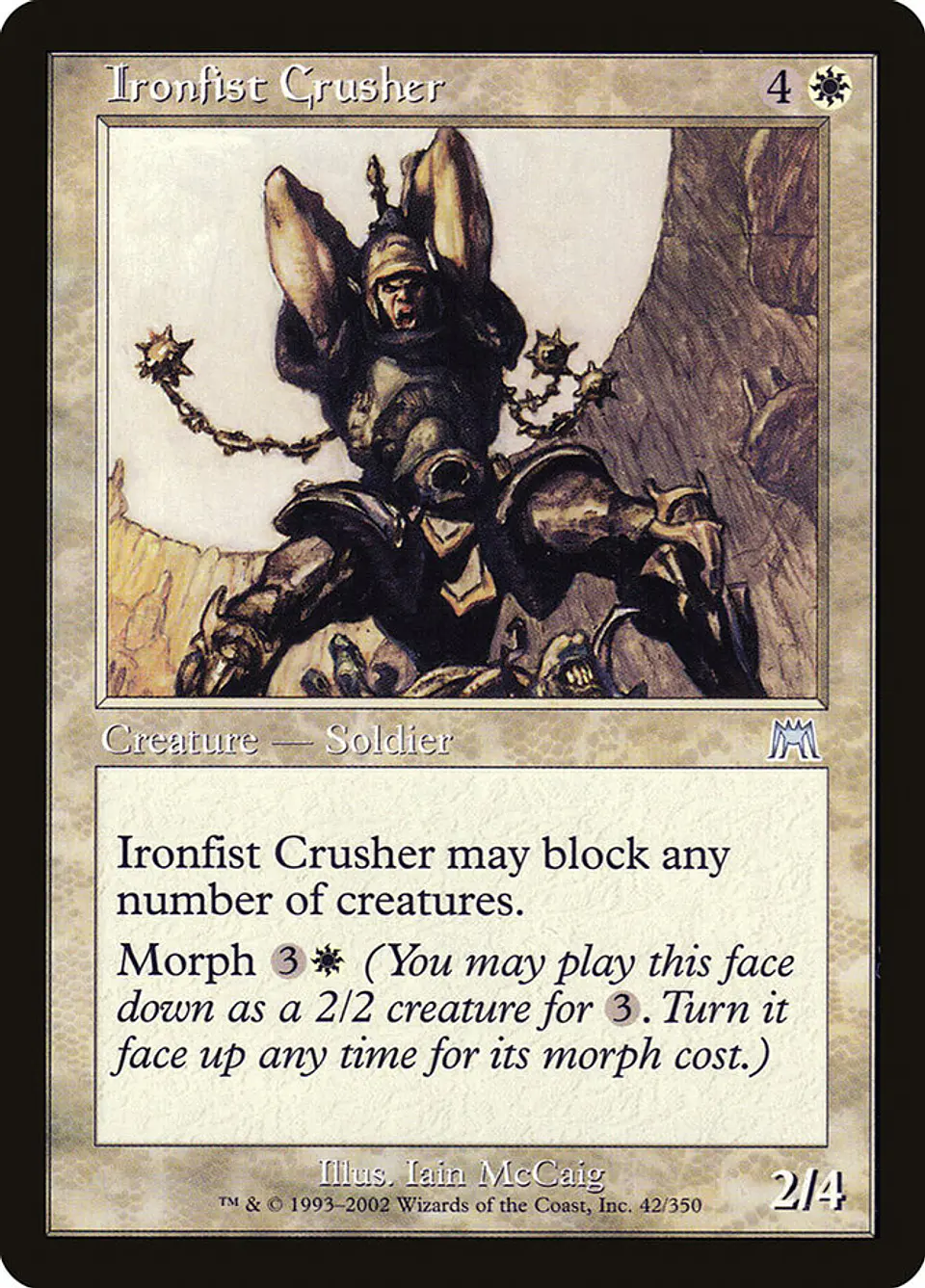 Ironfist Crusher (Retro Frame) 1