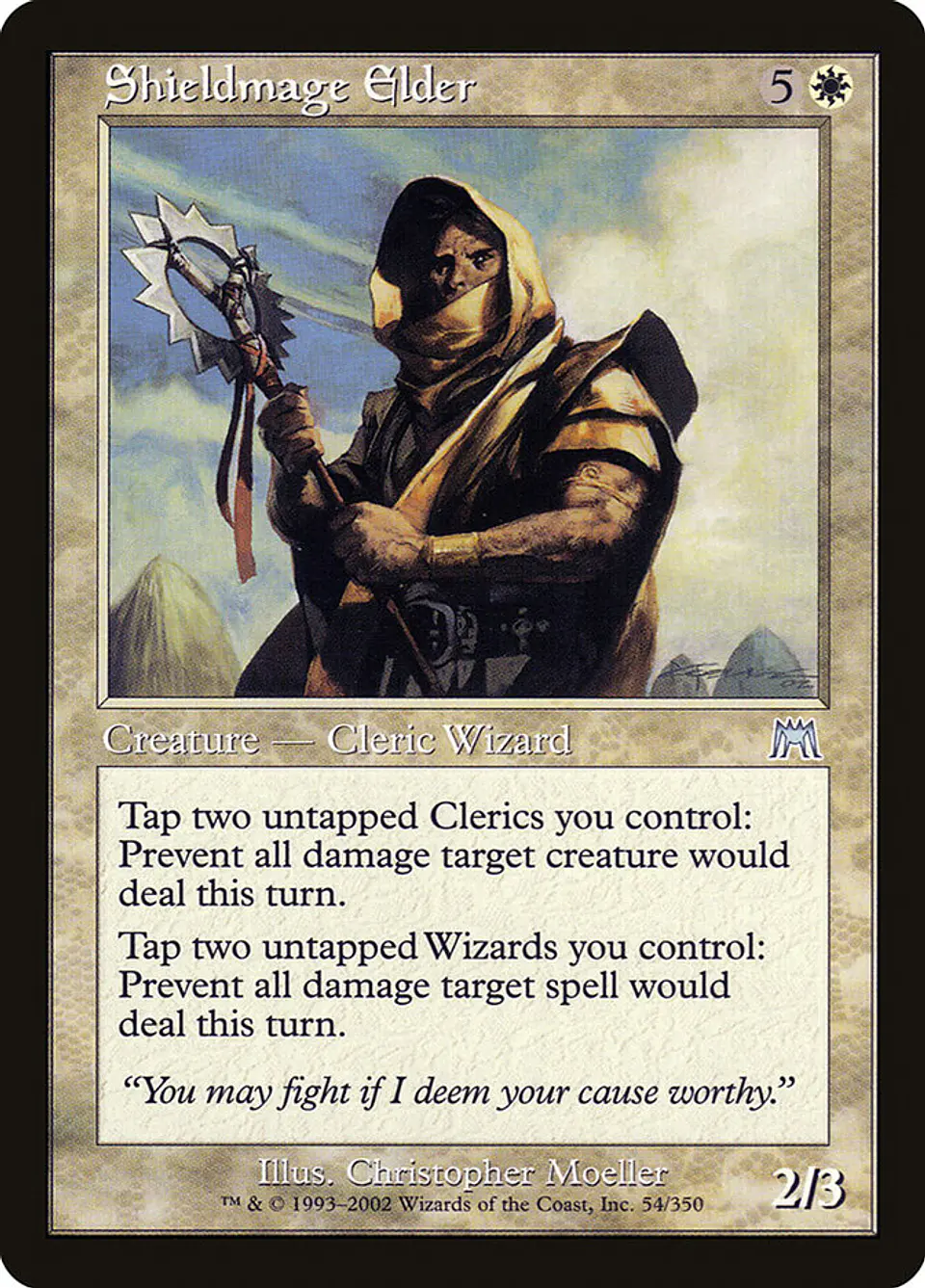 Shieldmage Elder (Retro Frame) 1