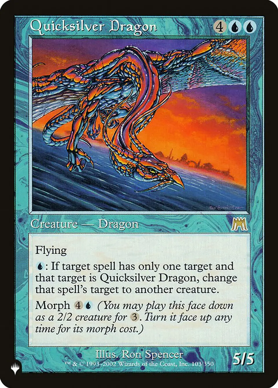 Quicksilver Dragon (The List) 1